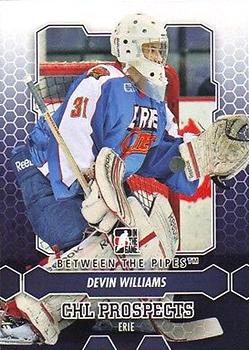 2012-13 In The Game Between The Pipes #16 Devin Williams Front