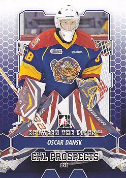 2012-13 In The Game Between The Pipes #17 Oscar Dansk Front