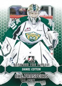 2012-13 In The Game Between The Pipes #19 Daniel Cotton Front