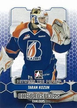 2012-13 In The Game Between The Pipes #25 Taran Kozun Front