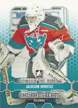 2012-13 In The Game Between The Pipes #26 Jackson Whistle Front