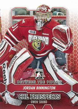 2012-13 In The Game Between The Pipes #45 Jordan Binnington Front
