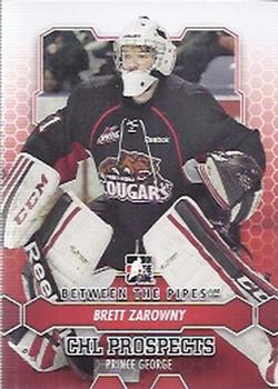 2012-13 In The Game Between The Pipes #54 Brett Zarowny Front