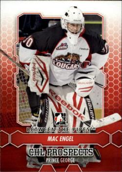 2012-13 In The Game Between The Pipes #55 Mac Engel Front