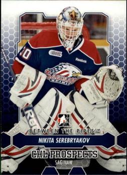 2012-13 In The Game Between The Pipes #63 Nikita Serebryakov Front