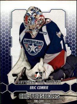 2012-13 In The Game Between The Pipes #74 Eric Comrie Front
