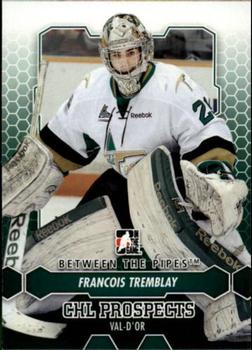 2012-13 In The Game Between The Pipes #75 Francois Tremblay Front