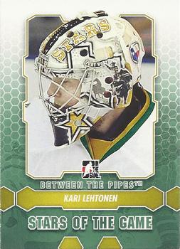 2012-13 In The Game Between The Pipes #90 Kari Lehtonen Front