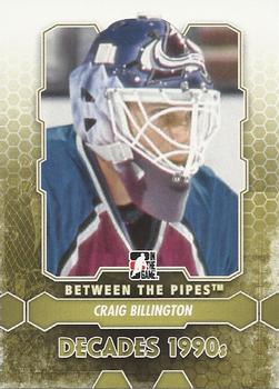 2012-13 In The Game Between The Pipes #104 Craig Billington Front