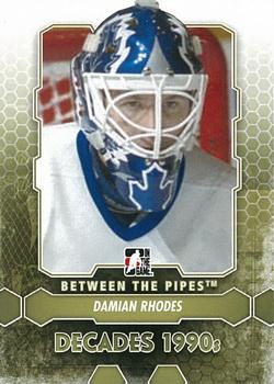 2012-13 In The Game Between The Pipes #106 Damian Rhodes Front