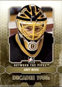 2012-13 In The Game Between The Pipes #123 Andy Moog Front