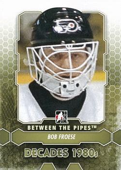 2012-13 In The Game Between The Pipes #125 Bob Froese Front