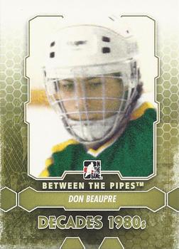2012-13 In The Game Between The Pipes #127 Don Beaupre Front