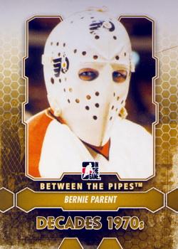 2012-13 In The Game Between The Pipes #144 Bernie Parent Front