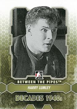 2012-13 In The Game Between The Pipes #174 Harry Lumley Front