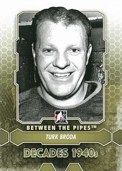 2012-13 In The Game Between The Pipes #175 Turk Broda Front
