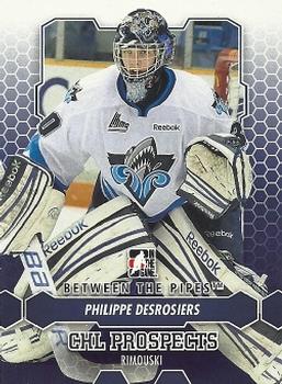 2012-13 In The Game Between The Pipes #59 Philippe Desrosiers Front