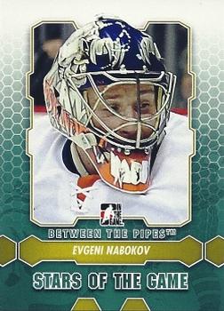 2012-13 In The Game Between The Pipes #85 Evgeni Nabokov Front