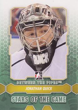 2012-13 In The Game Between The Pipes #89 Jonathan Quick Front