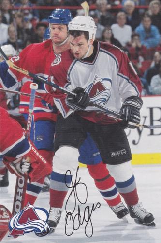 1999-00 Colorado Avalanche #NNO Jeff Odgers Front