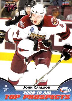2009-10 Choice AHL Top Prospects #17 John Carlson Front