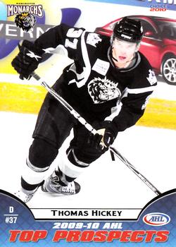2009-10 Choice AHL Top Prospects #24 Thomas Hickey Front