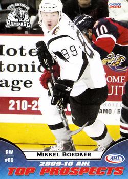 2009-10 Choice AHL Top Prospects #41 Mikkel Boedker Front