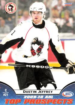 2009-10 Choice AHL Top Prospects #48 Dustin Jeffrey Front