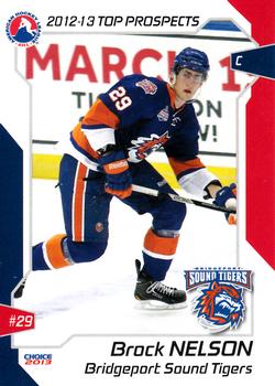 2012-13 Choice AHL Top Prospects #13 Brock Nelson Front