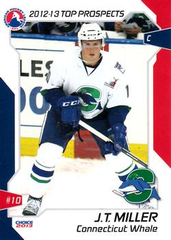 2012-13 Choice AHL Top Prospects #17 J.T. Miller Front
