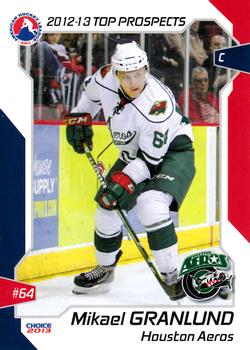 2012-13 Choice AHL Top Prospects #26 Mikael Granlund Front