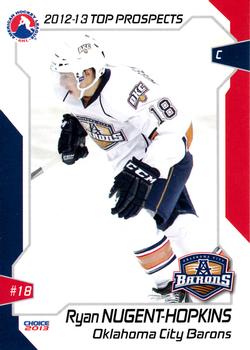 2012-13 Choice AHL Top Prospects #38 Ryan Nugent-Hopkins Front