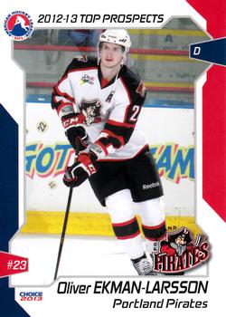 2012-13 Choice AHL Top Prospects #43 Oliver Ekman-Larsson Front