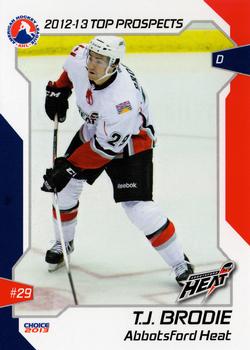 2012-13 Choice AHL Top Prospects #2 T.J. Brodie Front