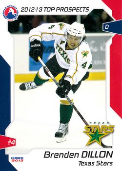2012-13 Choice AHL Top Prospects #67 Brenden Dillon Front