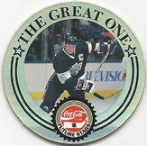 1994 POG Coca-Cola Future Stars The Great One #4 Wayne Gretzky Front