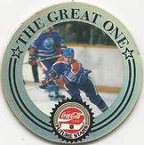 1994 POG Coca-Cola Future Stars The Great One #5 Wayne Gretzky Front