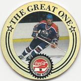 1994 POG Coca-Cola Future Stars The Great One #8 Wayne Gretzky Front