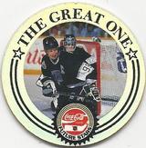 1994 POG Coca-Cola Future Stars The Great One #10 Wayne Gretzky Front