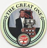 1994 POG Coca-Cola Future Stars The Great One #15 Wayne Gretzky Front