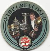 1994 POG Coca-Cola Future Stars The Great One #16 Wayne Gretzky Front