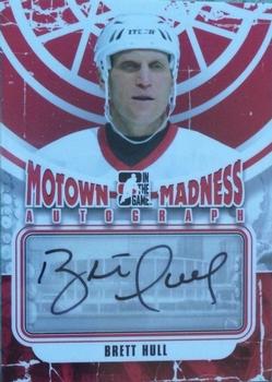2012-13 In The Game Motown Madness - Autographs #A-BH Brett Hull Front