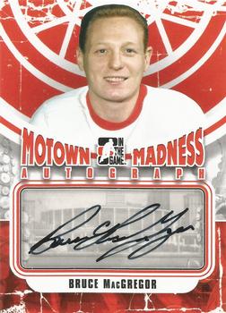 2012-13 In The Game Motown Madness - Autographs #A-BM Bruce MacGregor Front