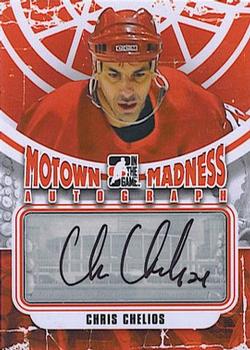 2012-13 In The Game Motown Madness - Autographs #A-CC Chris Chelios Front