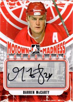 2012-13 In The Game Motown Madness - Autographs #A-DMC Darren McCarty Front