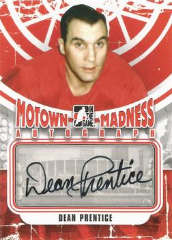 2012-13 In The Game Motown Madness - Autographs #A-DP Dean Prentice Front