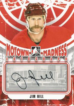 2012-13 In The Game Motown Madness - Autographs #A-JN Jim Nill Front
