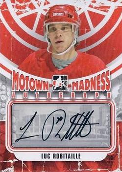 2012-13 In The Game Motown Madness - Autographs #A-LRO Luc Robitaille Front