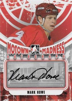 2012-13 In The Game Motown Madness - Autographs #A-MH Mark Howe Front