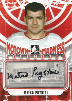2012-13 In The Game Motown Madness - Autographs #A-MP Metro Prystai Front